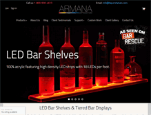 Tablet Screenshot of liquorshelves.com